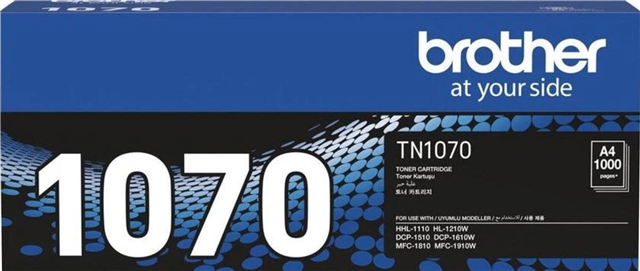 Brother TN-1070 Black Toner – Brother Printers & Accessories | ACP Online