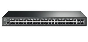TP-Link T2600G-52TS JetStream 48 Port Gigabit L2 Managed Switch with 4 SFP Slots