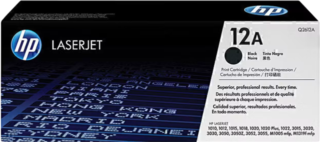 HP 12A Black Toner – Printer Consumables | ACP Online