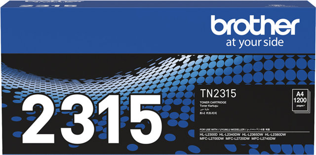 Brother TN-2315 Black Toner – Brother Printers & Accessories | ACP Online