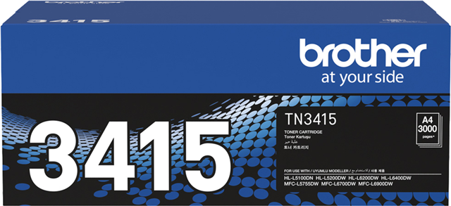 Brother TN-3415 Black Toner – Brother Printers & Accessories | ACP Online