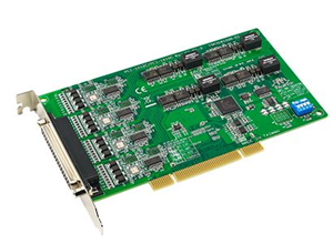 Advantech PCI-1610B-DE 4 Port RS-232 PCI Communication Card