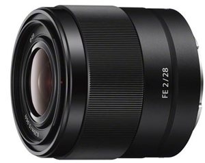 Sony Alpha SEL28F20 FE 28mm F2 E Mount Lens
