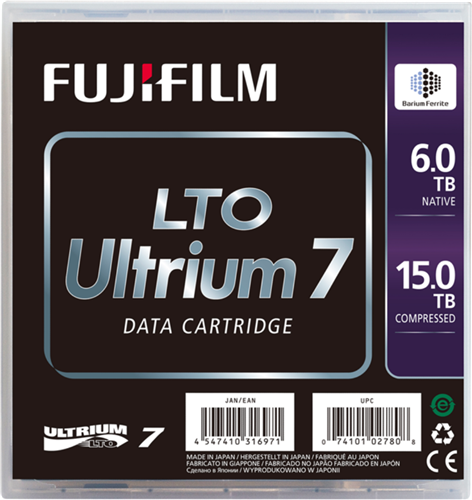 Fujifilm LTO Ultrium 7 6/15TB Tape Cartridge (Barium Ferrite) – Media | ACP Online