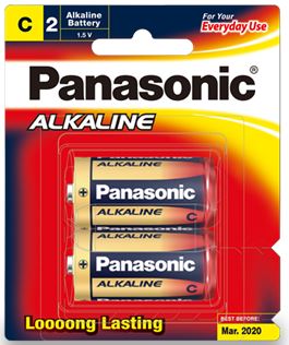 Panasonic C Alkaline Batteries