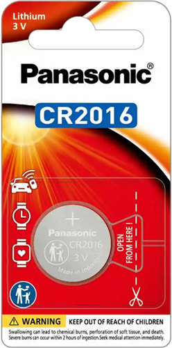 Panasonic Lithium 3V Coin Cell Battery CR2032 2 Pack – Batteries & Chargers | ACP Online
