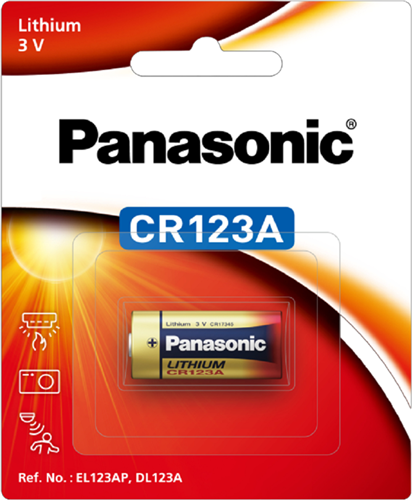 Panasonic CR-123A Photo Lithium 3V Camera Battery 1 Pack – Batteries & Chargers | ACP Online