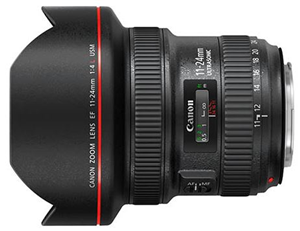 Canon EF 11-24mm f/4L USM EF Mount Lens