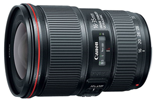 Canon EF 16-35mm f/4L IS USM EF Mount Lens