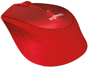 Logitech M331 Silent Plus USB Wireless Mouse Red
