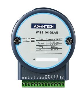 Advantech WISE-4010/LAN 4-ch Current Input and 4-ch Digital Output IoT