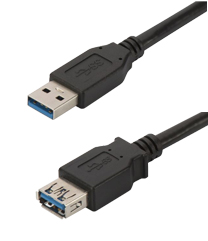 Digitus USB 3.0 Type A (M) to USB Type A (F) Extension Cable 1.8m