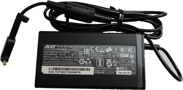 ACER 65W POWER ADAPTOR [19V 3.42A][1.1X3.0MM] – Notebook Accessories | ACP Online
