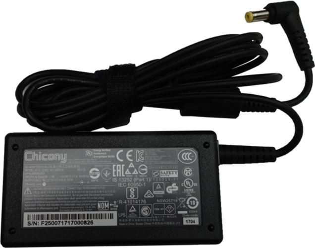 ACER 65W POWER ADAPTOR [19V 3.42A][1.7X5.5MM] – Notebook Accessories | ACP Online