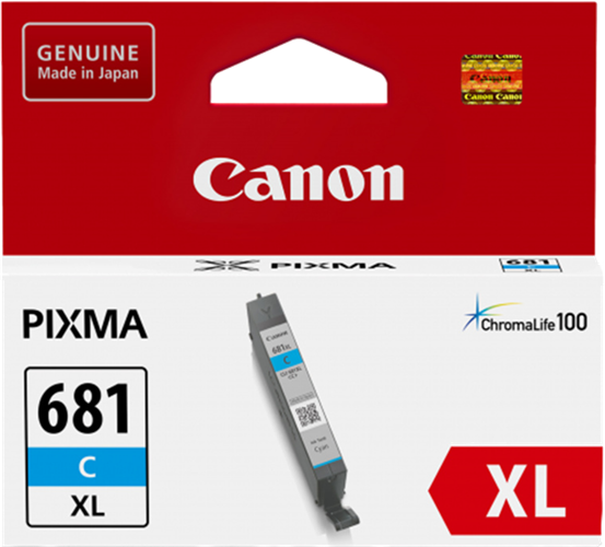 Canon CLI681XLC Cyan High Yield Ink Cartridge – Printer Consumables | ACP Online