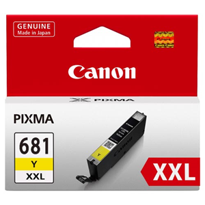 Canon CLI-681XXLY Extra High Yield Yellow Ink Cartridge