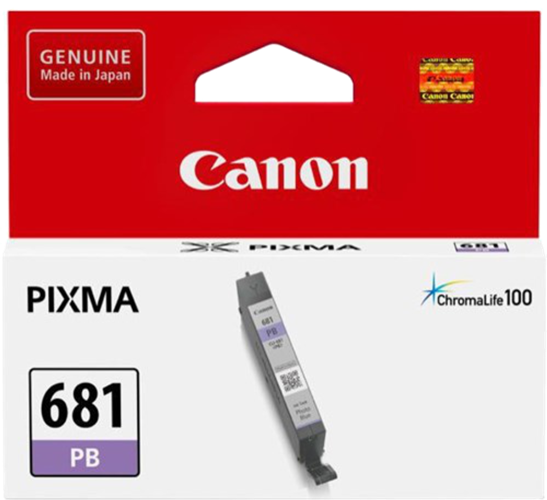 Canon CLI681PB Photo Blue Standard Yield Ink Cartridge – Printer Consumables | ACP Online