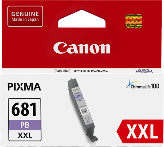 Canon CLI681XXLPB Extra High Yield Photo Blue Ink Cartridge – Printer Consumables | ACP Online