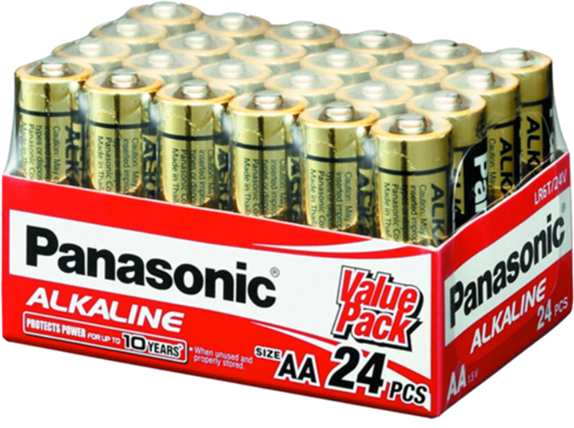Panasonic AA Alkaline Battery 24 Pack – Batteries & Chargers | ACP Online