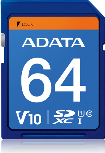 ADATA Premier Pro UHS-I U3 V30 SDXC Card 64GB – Memory - Secure Digital | ACP Online