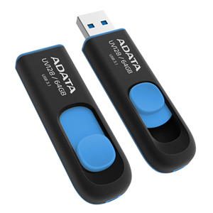 ADATA UV128 Dashdrive Retractable USB3.0 Flash Drive 64GB