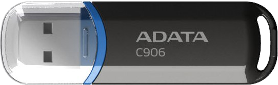 ADATA C906 Classic USB 2.0 32GB Blue/Black Flash Drive – Drives - Flash/Pen | ACP Online