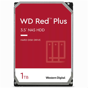 WD Red Plus 1TB SATA 3.5" Intellipower 64MB NAS Hard Drive