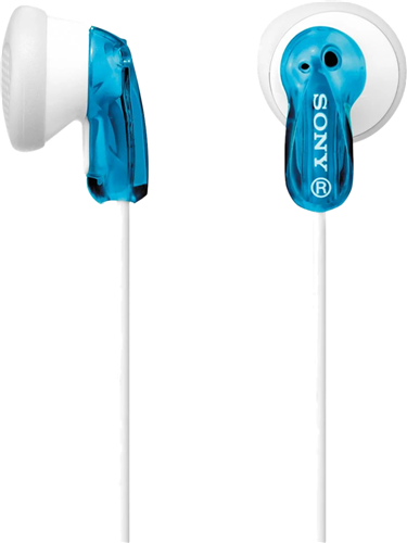 Sony MDRE9LPL Fontopia Headphones - In Ear Style Blue – Headset / Microphone | ACP Online