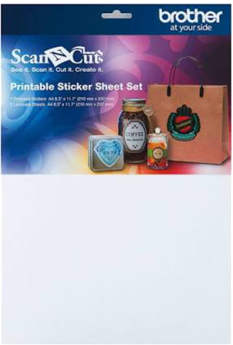Brother CAPSS1 Scan N Cut Print Sticker SH Kit – Sewing & Craft | ACP Online