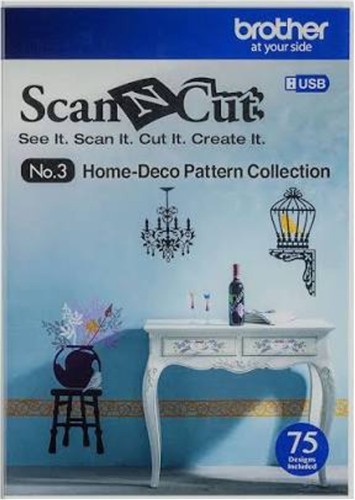 Brother CAUSB3 Fabric USB No.3 Home Deco Pattern – Sewing & Craft | ACP Online