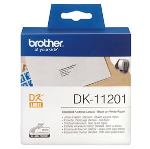 Brother DK11201 400 Standard Address Labels 29mm x 90mm