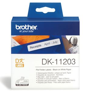 Brother DK11203 400 Multi-Purpose Address Labels 17mm x 87mm