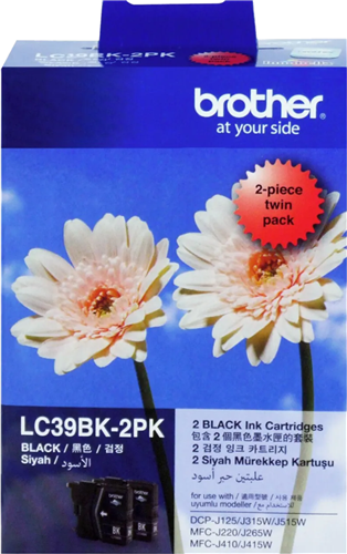 Brother LC39BK2PK Black Ink Cartridge Twin Pack – Printer Consumables | ACP Online