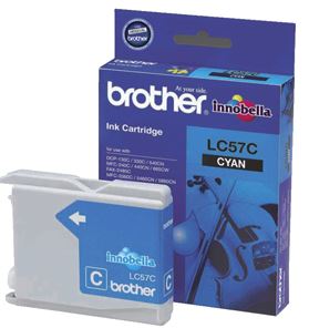 Brother LC57C Cyan Ink Cartridge