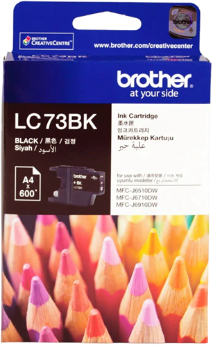 Brother LC73BK Black Ink Cartridge – Printer Consumables | ACP Online