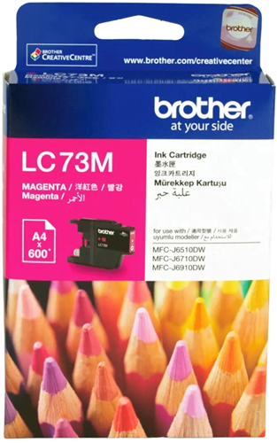Brother LC73M Magenta Ink Cartridge – Printer Consumables | ACP Online