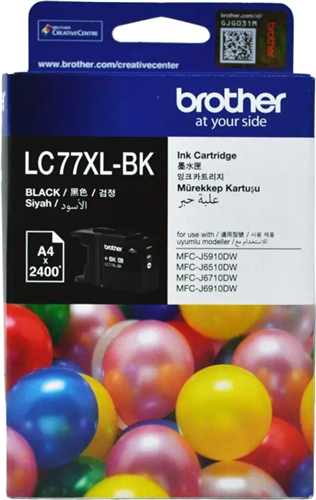Brother LC77XLBK Black High Yield Ink Cartridge – Printer Consumables | ACP Online