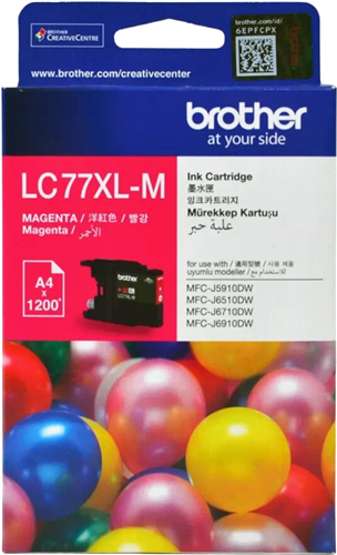 Brother LC77XLM Magenta High Yield Ink Cartridge – Printer Consumables | ACP Online
