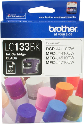 Brother LC133BK Black Ink Cartridge – Printer Consumables | ACP Online