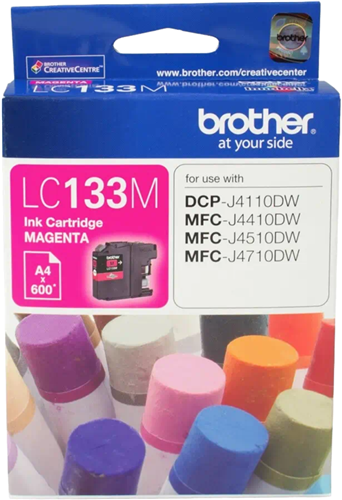 Brother LC133M Magenta Ink Cartridge – Printer Consumables | ACP Online