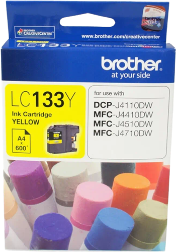 Brother LC133Y Yellow Ink Cartridge – Printer Consumables | ACP Online