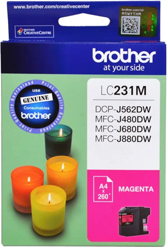 Brother LC231M Magenta Ink Cartridge – Printer Consumables | ACP Online