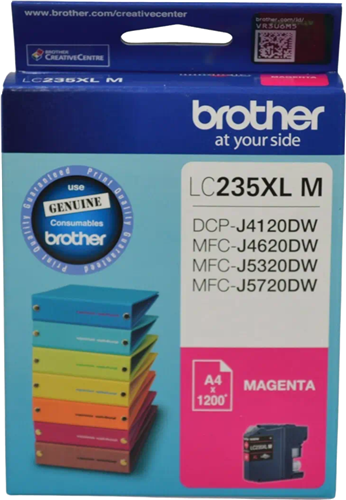 Brother LC235XLM Magenta High Yield Ink Cartridge – Printer Consumables | ACP Online