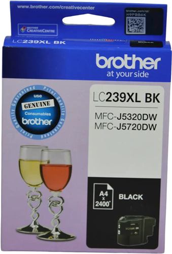 Brother LC239XLBK Black Super High Yield Ink Cartridge – Printer Consumables | ACP Online