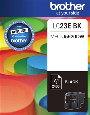 Brother LC23EBK Black Ink Cartridge