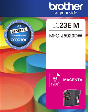 Brother LC23EM Magenta Ink Cartridge