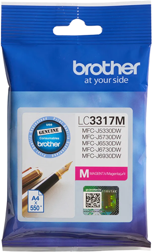 Brother LC3317M Magenta Ink Cartridge – Printer Consumables | ACP Online