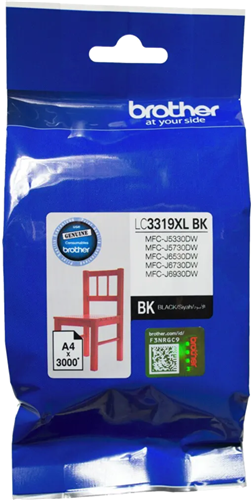 Brother LC3319XLBK Black High Yield Ink Cartridge – Printer Consumables | ACP Online