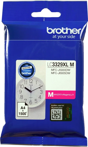 Brother LC3329XLM Magenta High Yield Ink Cartridge – Printer Consumables | ACP Online