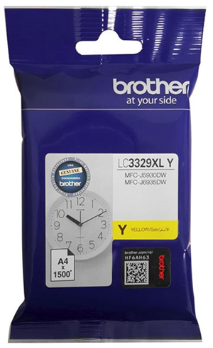 Brother LC3329XLY Yellow High Yield Ink Cartridge